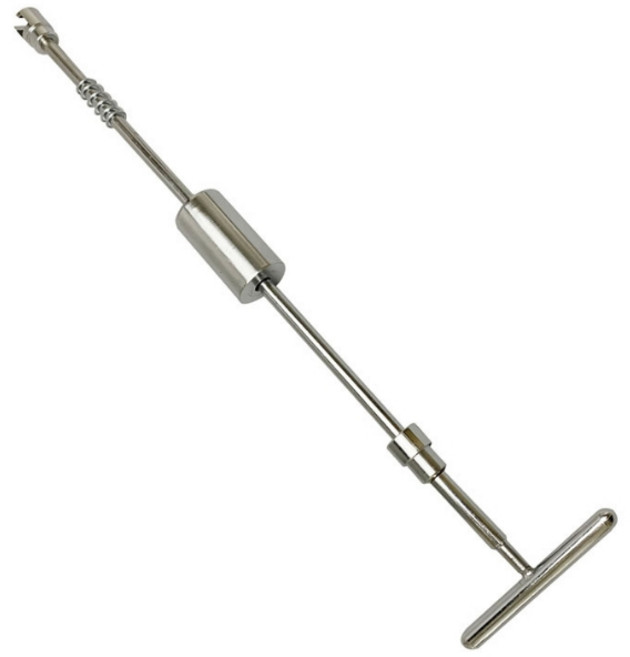 키밍 차량용 공구 차찌그러짐복원 슬라이딩 덴트 세트, 1세트, 실버+블루