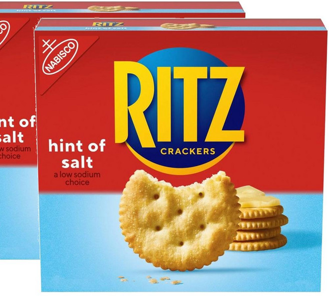 Nabisco 나비스코 리츠 힌트 오브 솔트 크래커 388g 2팩, 2개