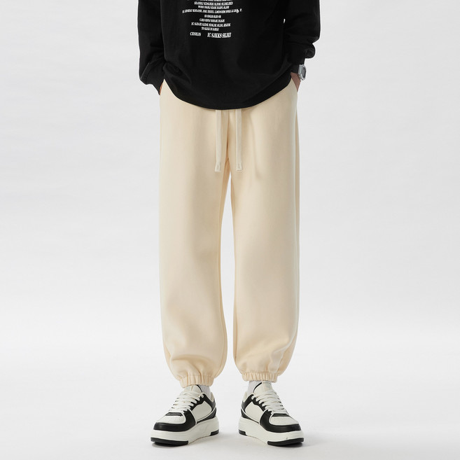 남성 베이직 조거팬츠 클래식 핏에 편안한 통기성