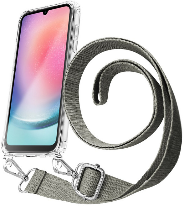 더조은셀러 세이프링 면소재 크로스 목걸이 케이스