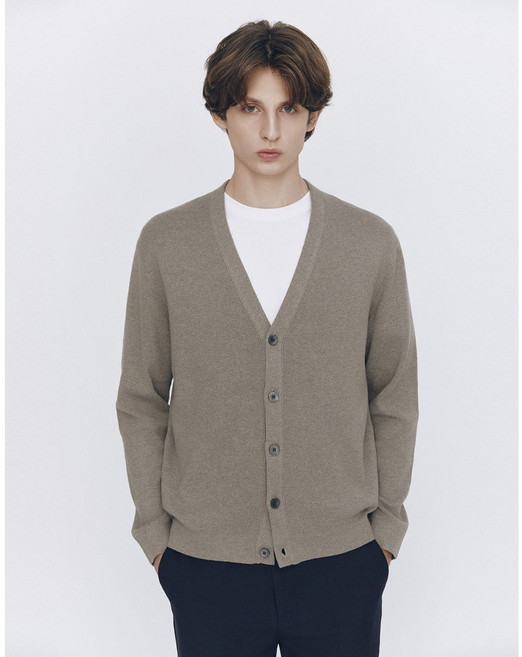 [지오다노] 하프밀란 브이넥 니트 가디건 01 05 6502