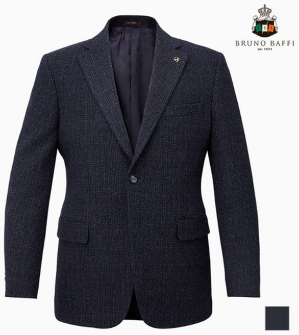 BRUNO BAFFI 브루노바피 클래식 너치드카라 잔조직 포멀자켓 MACFFVW9411 763883