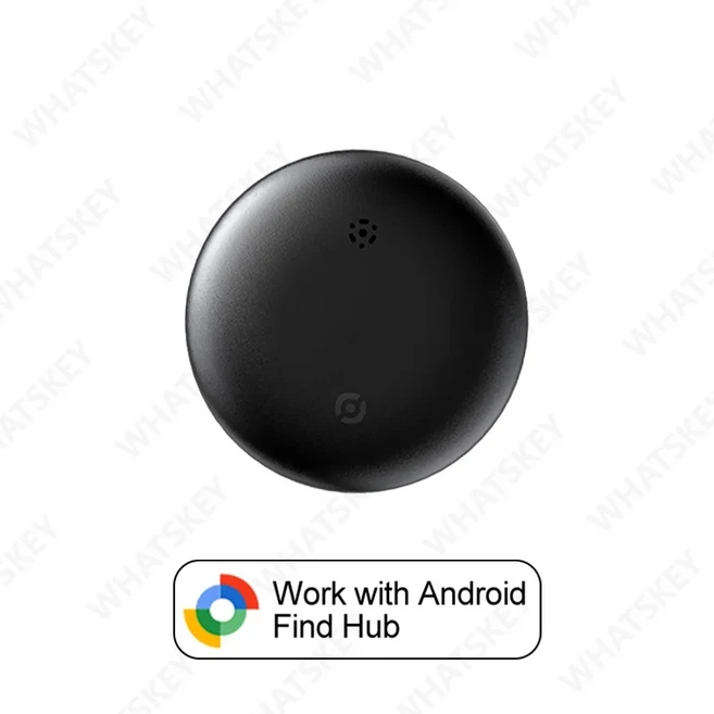 구글 파인드 마이 GPS 추적기 트래커 안드로이드 휴대용 추적 장치 자전거용 차량용, Black-1pcs