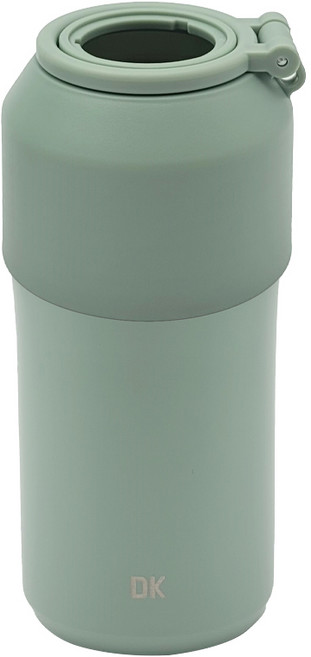파미레 DK301 페트병 304 스텐 쿨러 소주 음료 캠핑 야외 휴대용 온종일 보냉 홀더, 그린, 1개