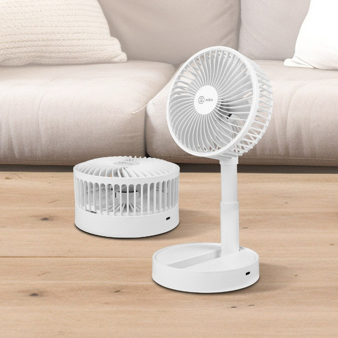 aibo 6吋伸縮折疊USB充電風扇
