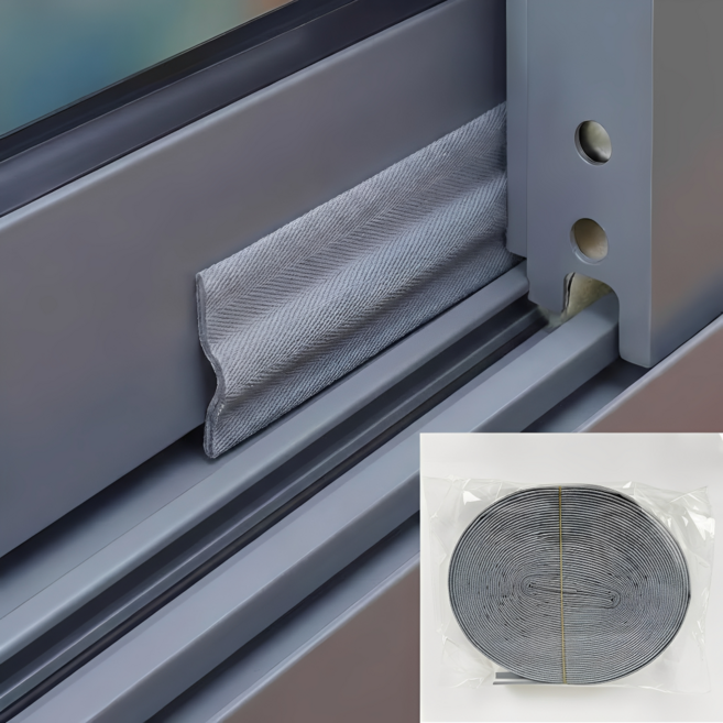 WINSEAL 창문 문틈 외풍차단 보온 단열 방한용 문풍지, 1개