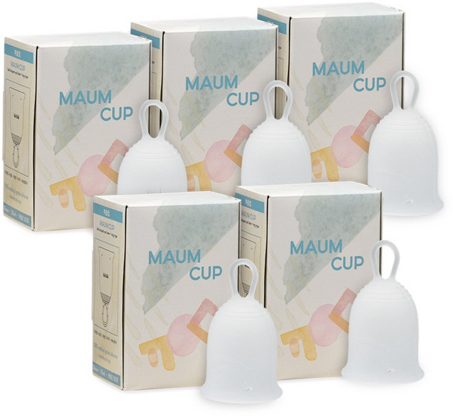 마음컵 생리컵 100% 의료용 실리콘 소형 25ml 5개