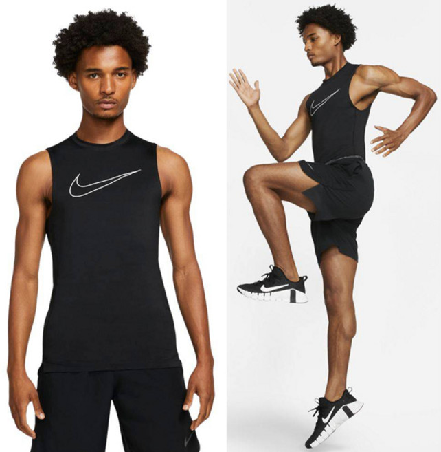 나이키 프로 드라이 타이츠 긴팔 탑 나시 반바지 타이즈 DD1991 DD1920-010