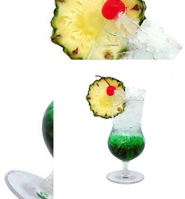 오션 쿠바 허리케인 455ml 고블렛 쥬스잔 유리그릇, 1개, 본상품선택