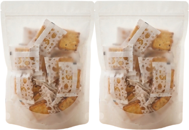 설화 대만 전통방식 누가크레커 대파맛, 400g, 2개