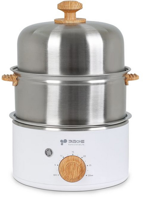 키친아트 304올스텐 2단 계란찜기, KA-7014S2