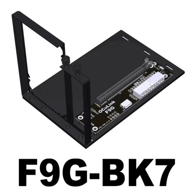 ADT-Link eGPU OCuLink GPU Dock PCIe 4.0 x4 고속 PC 노트북 노트북-외부 비디오 그래픽 카드 M.2 OcuLink-PCIE X16, 04 F9G-BK7