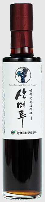 영양그린푸드 남호섭산머루발효초 /5년산 과일건강음료식초, 1개, 300ml