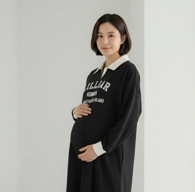 릴리아르 국내산 캐주얼 임산부원피스