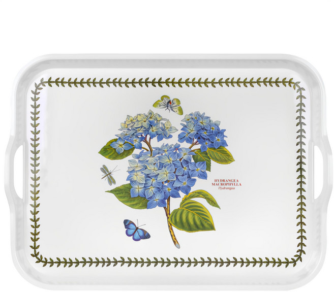 포트메리온 보타닉가든 핸들 쟁반, 혼합색상, 1개