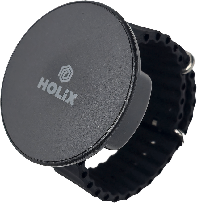 홀릭스 초강력 자석 맥세이프 스마트폰 손목거치대 물류센터작업 배달운행 택배 배송 대리운전 핸드폰 거치대, 1세트