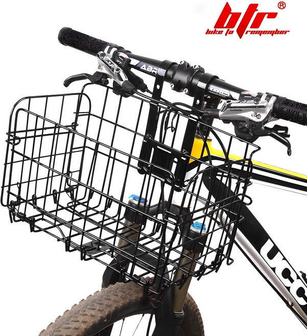 자전거 바구니 장바구니 접이식 킥보드 바스켓 탈부착 용품, 자전거 바구니 BB-20, 1개