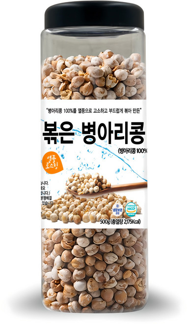 대구농산 볶은 병아리콩 통, 500g, 1개
