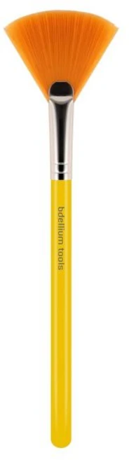BDELLIUM TOOLS 팬브러쉬 브델리움 툴스 프로페셔널 메이크업 브러시 - 스튜디오 시리즈 388 스파 팬 부드러운 합성 섬유 포함 마스크 착용용노란색 1개, BDELLIUM TOOLS 팬브러쉬 브델리움 툴스 프로, 1 - 쿠팡