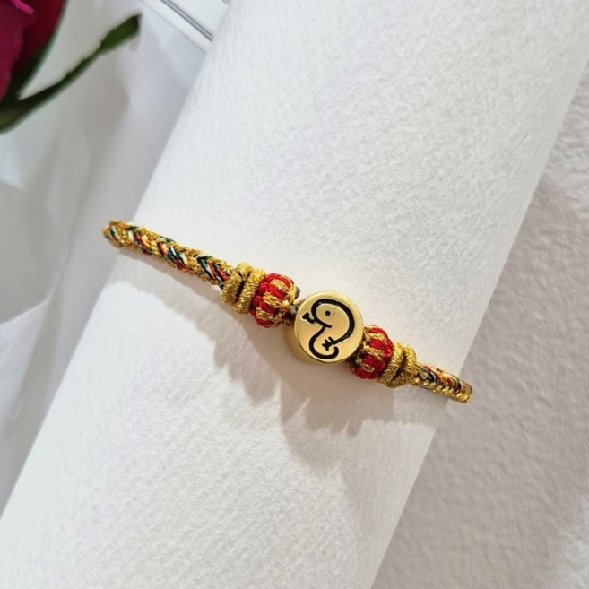 테라스톤 재물운 행운을 끌어오는 12간지 띠별 수호신 삼재액막이 소원성취 매듭팔찌