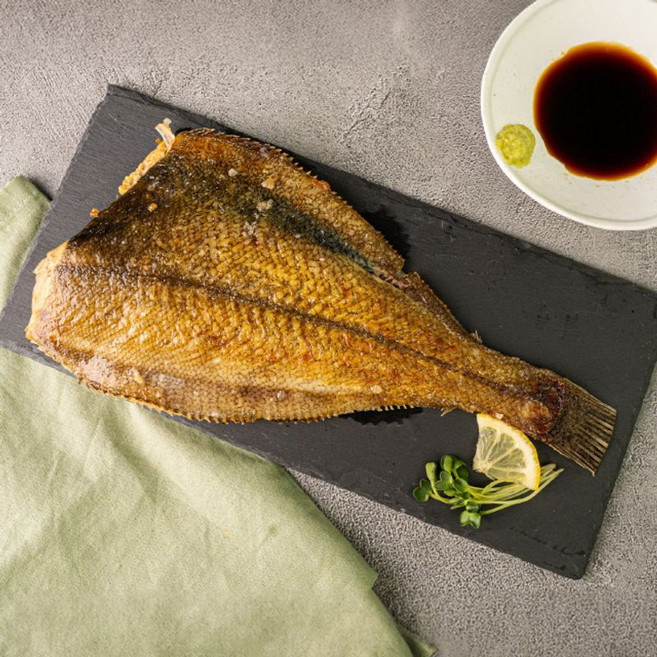 국내산 반건조 두절 알가자미 참가자미 초특대, 1개, 250g