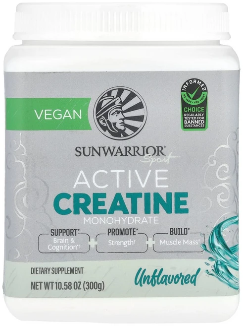 썬워리어 스포츠 활성 크레아틴 일수화물 무맛 300g(10.58oz), 1개, 300g - 쿠팡