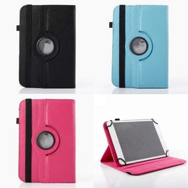 포유디지탈 iMUZ 뮤패드 K10 PLUS 회전 태블릿 케이스, 핑크