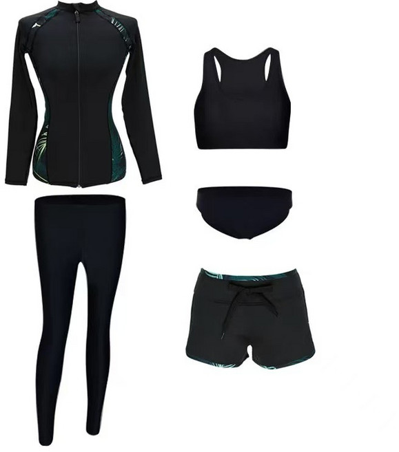 潛鯨 長袖水母衣 防曬衣褲套裝 防寒衣 潛水衣 浮潛衣 自由潛水衣