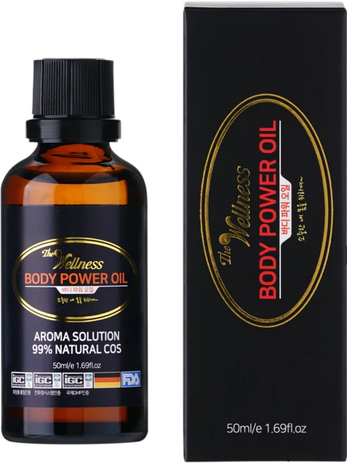 바디파워오일 천연 아로마테라피 에센셜 마사지오일 힐링템 보스웰리아, 1개, 50g - 쿠팡
