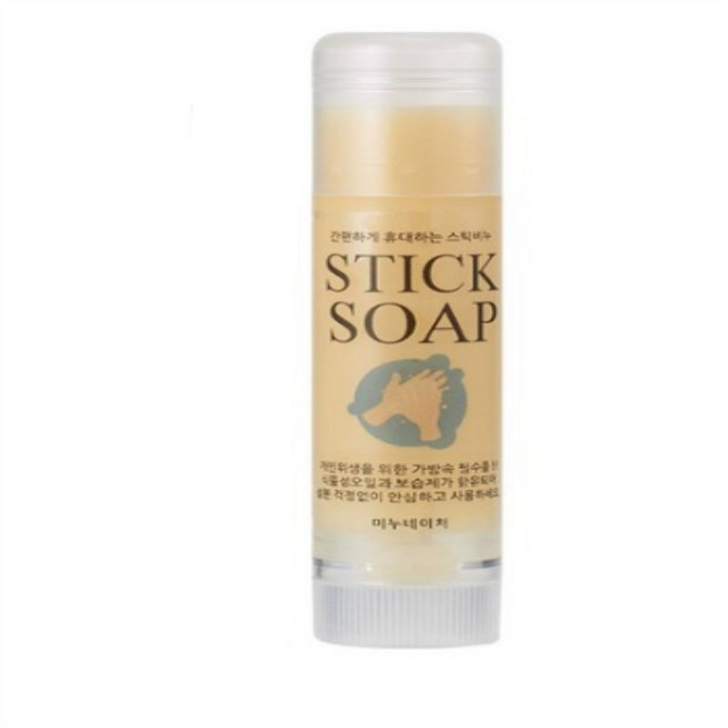 미누네이처 휴대용 스틱 비누, 15g, 2개입