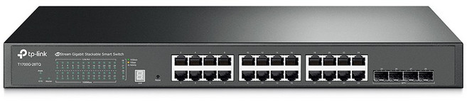 T1700G-28TQ 기가 24포트+10G 4SFP L2 스위칭허브, 1개