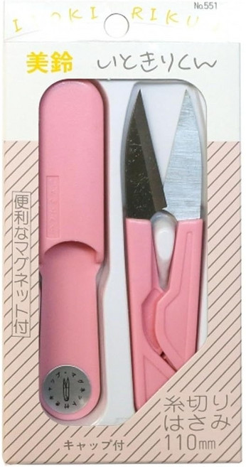 이토키리쿤 캡 쪽가위, 핑크, 1개