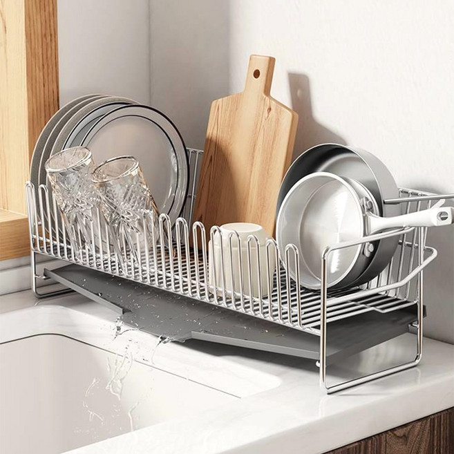 스텐릭 올스텐 틈새 슬림핏 식기건조대, 1단, 1개, 기본형