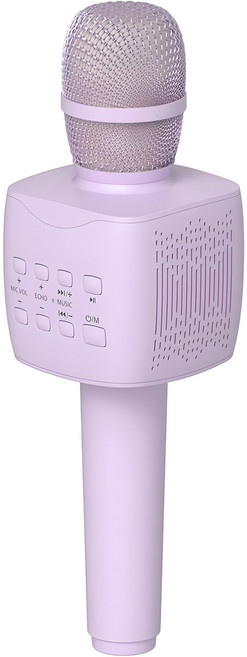 이어맥 무선 블루투스 마이크, EBM-01, 퍼플