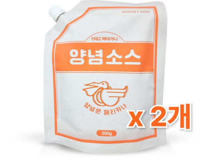 페리카나 치킨양념 오리지널 300G (300g 1개), 2개