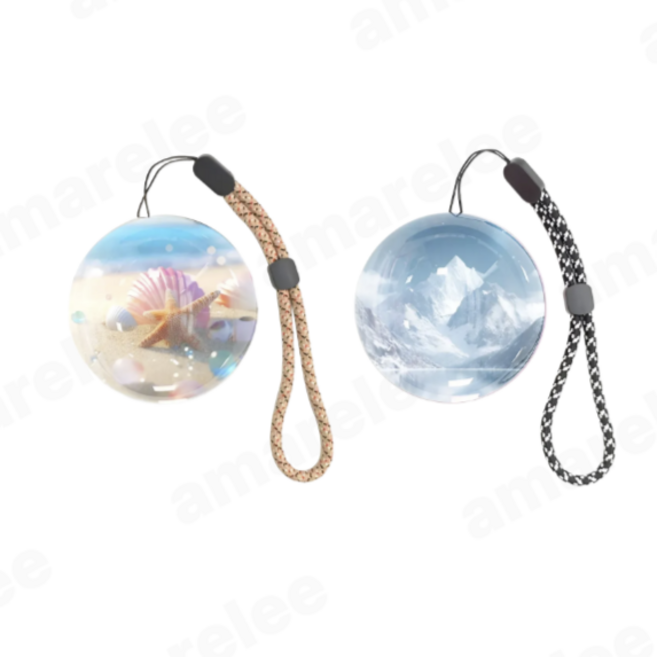 마린 소울크리스탈 메모리 볼 기념일 선물 남친 여친 애완견 애완묘 고양이 강아지 선물, 핑크, 1개