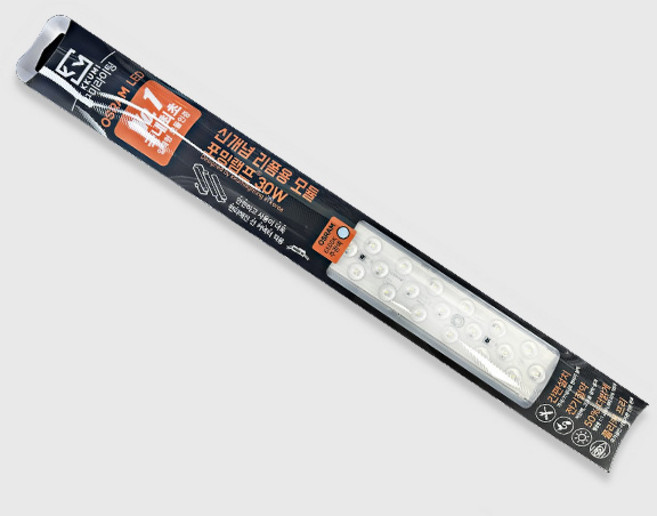 꾸미라이팅 LED 리폼용 모듈램프 30W 자석식, 주광색, 1개