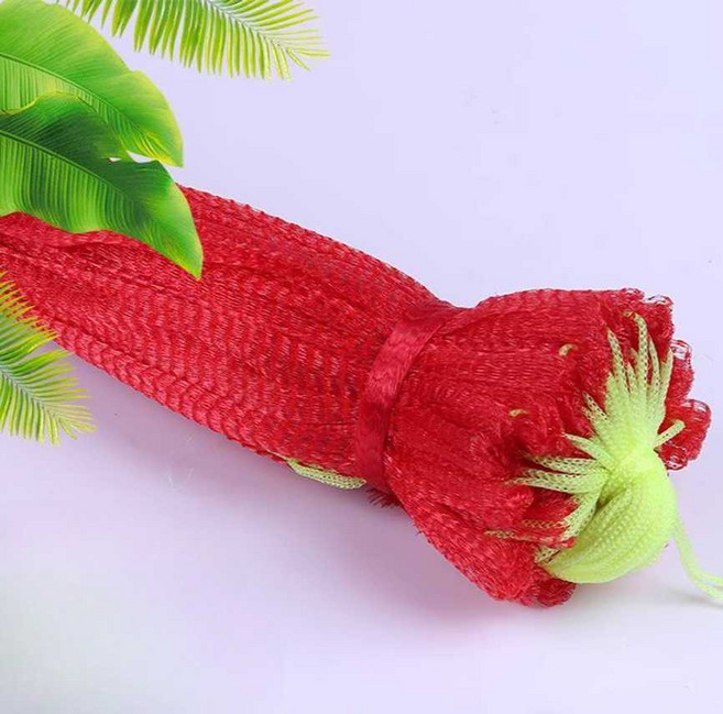 망사 수박망 방조망 로프 주머니 방조망 포장 멜론, 빨강 특두께 45cm 100개