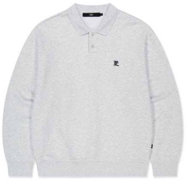 lmc GOTHIC COLLAR SWEATSHIRT light heather gray