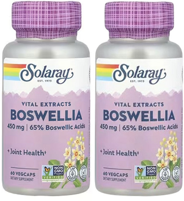 솔라레이 보스웰리아 추출물 450mg 60베지캡슐, 2개, 60정