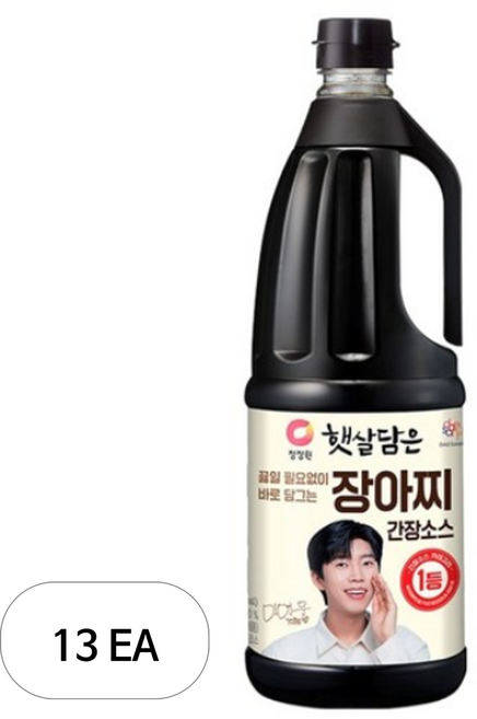 햇살담은 장아찌 간장소스, 1.7L, 13개
