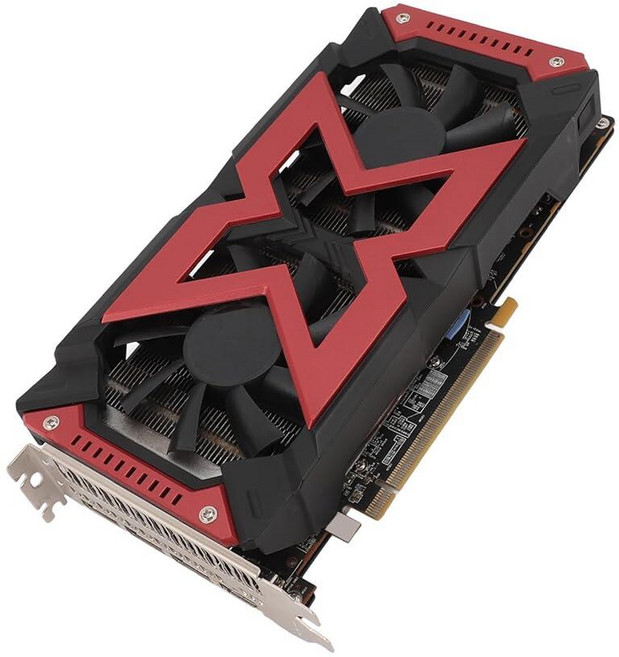 VBESTLIFE RX580 8GB Graphics Card GDDR5 256 Bit GPU 1286/7000 MHz PCIE 3.0 X16 Desktop PC Gamin, VBESTLIFE RX580 8GB Graphics C