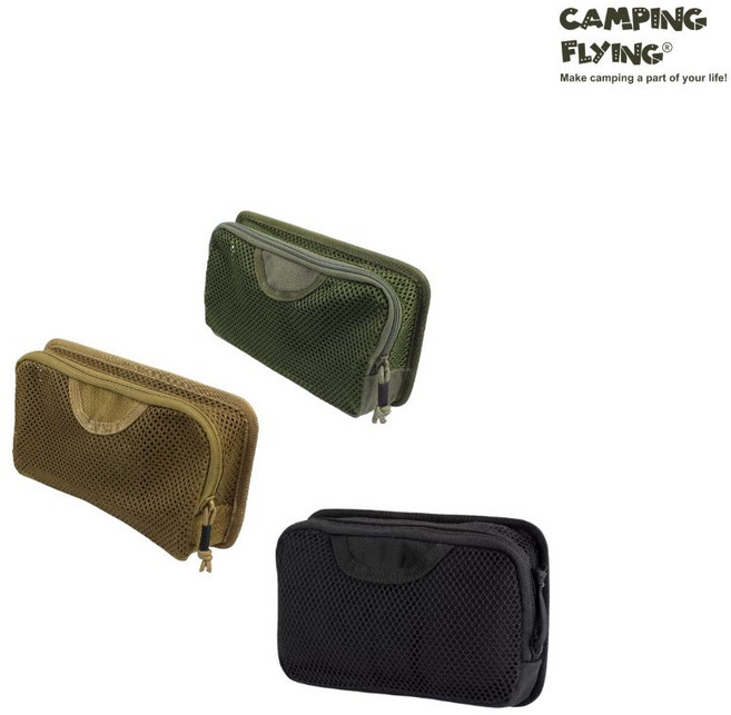 CAMPING FLYING 魔鬼氈網格包, 黑, 1個