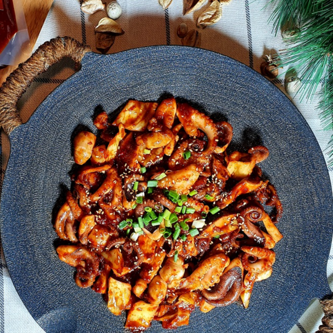 JC VDG 동두천 쭈꾸미볶음 약간 매운맛 600g 1팩, 1개