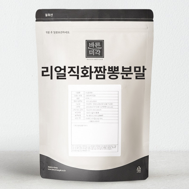 바른미각 리얼직화 짬뽕분말, 500g, 1개