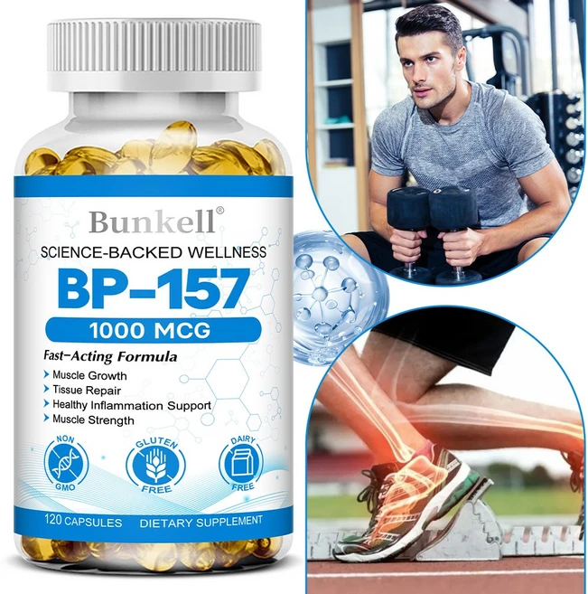 BP-157 보충제 1000mg 뼈 근육 관절 건강에 도움, 2개, 60회분 - 쿠팡