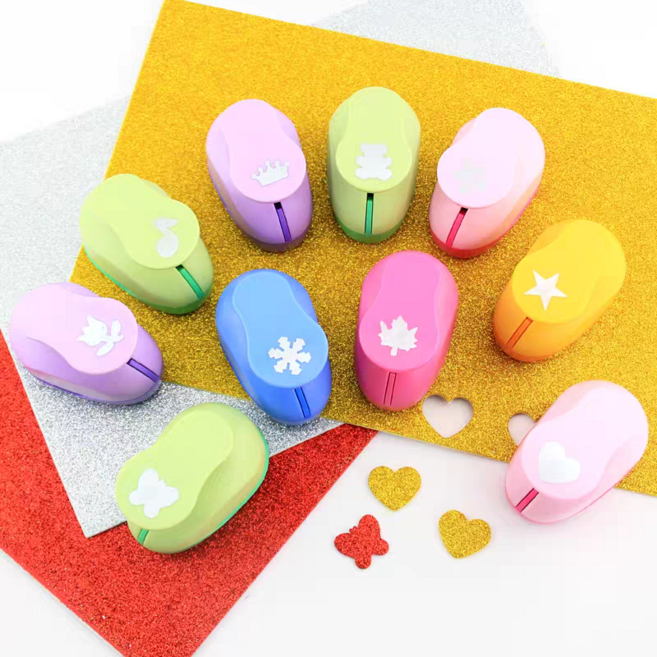 [빛나니라니]모양펀치 모양펀칭기 미니 원형 펀칭기 1개 동그라미, 동그라미(미니)