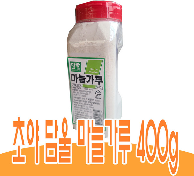 초야 담울 마늘가루, 5개, 400g