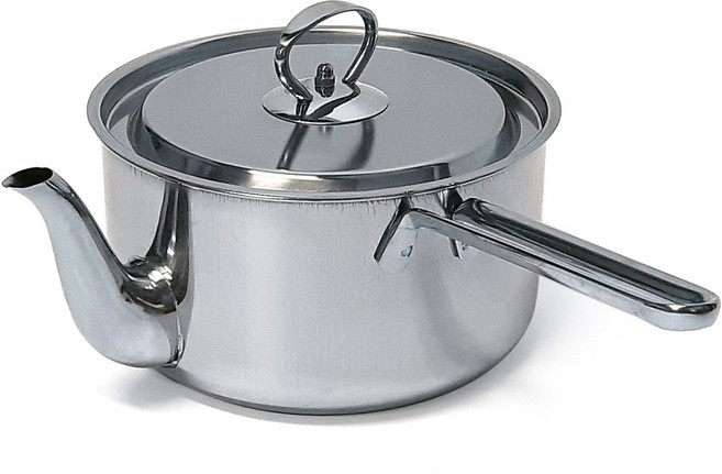 토탈하우스 리빙글로리 IH 인덕션 스텐레스 주전자냄비 18cm 국물 따르기 편리한 한손냄비 물코 짜장냄비 (8121)