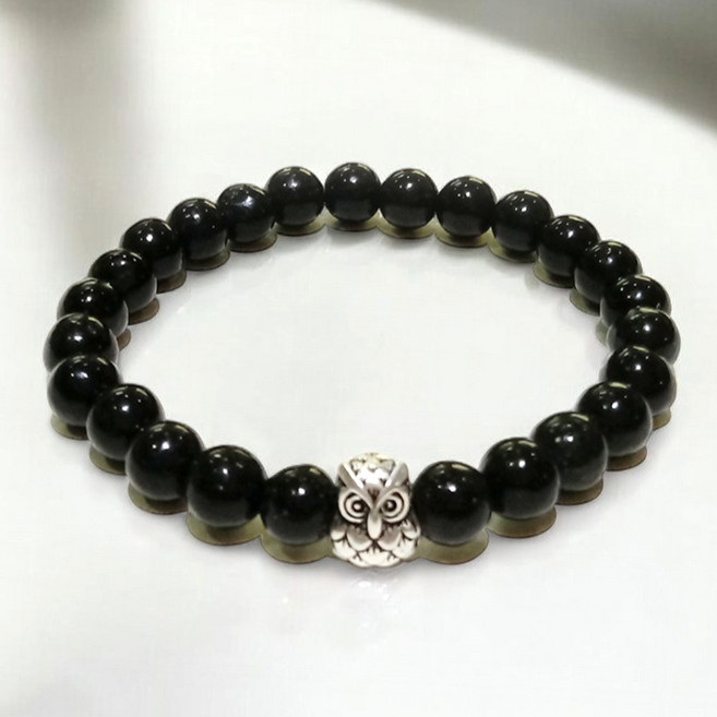 신비의원석명옥 흑녹옥 부엉이팔찌 재물운